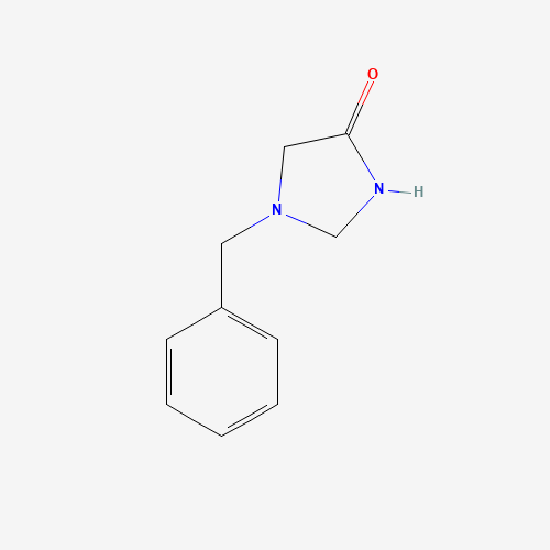 1-benzylimidazolidin-4-one (CAS: 114981-11-2) - Chemical Structure and Molecular Formula 