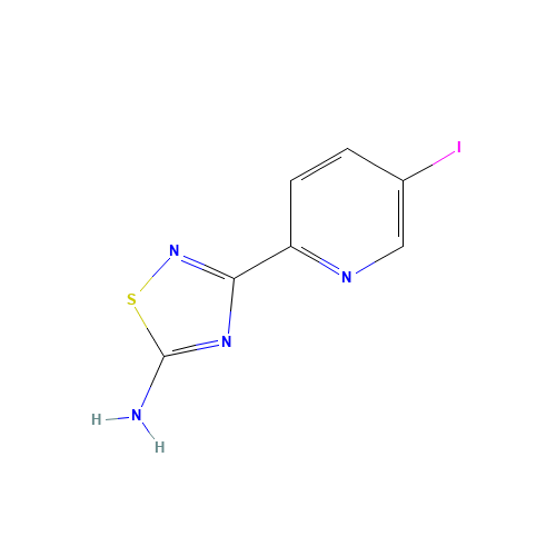 3-(5-iodopyridin-2-yl)-1,2,4-thiadiazol-5-amine (CAS: 1179360-09-8) - Related Chemical Product