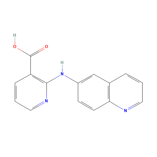 2-(quinolin-6-ylamino)pyridine-3-carboxylic acid (CAS: 454482-05-4) - Related Chemical Product