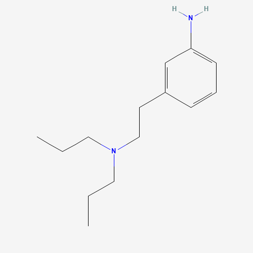 3-[2-(dipropylamino)ethyl]aniline (CAS: 103544-23-6) - Chemical Structure and Molecular Formula 