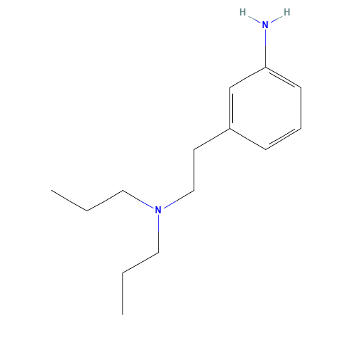 3-[2-(dipropylamino)ethyl]aniline (CAS: 103544-23-6) - Chemical Structure and Molecular Formula 