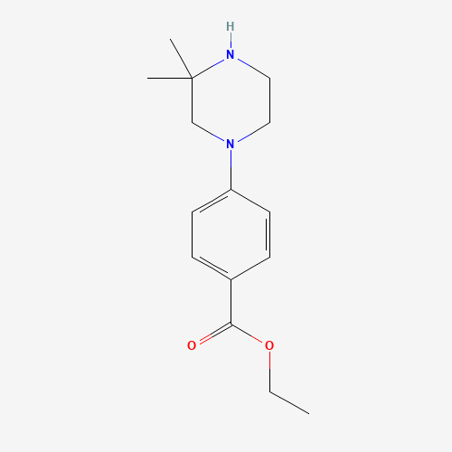 ethyl 4-(3,3-dimethylpiperazin-1-yl)benzoate (CAS: 1035271-22-7) - Related Chemical Product