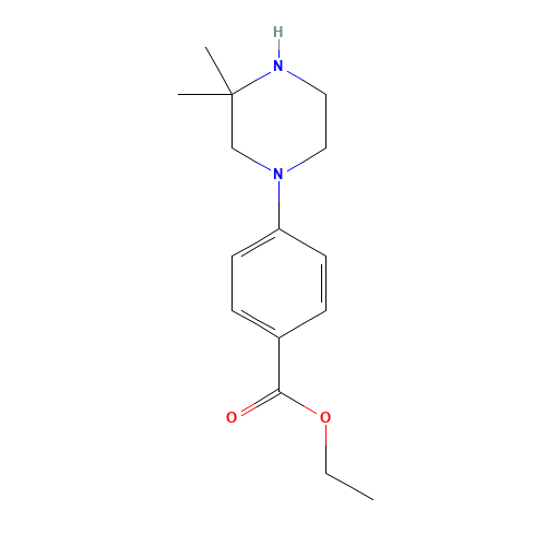 ethyl 4-(3,3-dimethylpiperazin-1-yl)benzoate (CAS: 1035271-22-7) - Related Chemical Product
