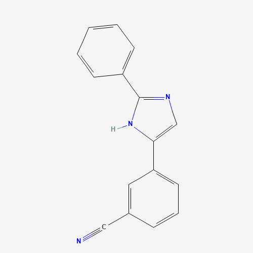 3-(2-phenyl-1H-imidazol-5-yl)benzonitrile (CAS: 219801-07-7) - Related Chemical Product
