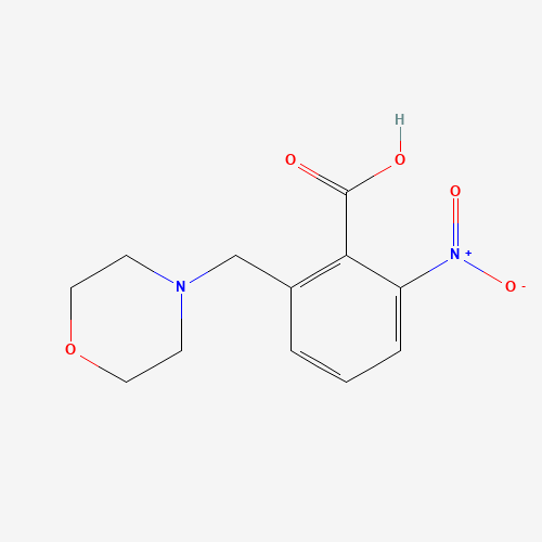 2-(morpholin-4-ylmethyl)-6-nitrobenzoic acid (CAS: 870280-80-1) - Related Chemical Product