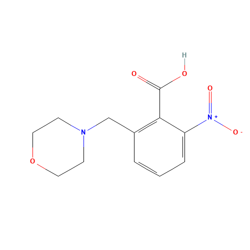 2-(morpholin-4-ylmethyl)-6-nitrobenzoic acid (CAS: 870280-80-1) - Related Chemical Product