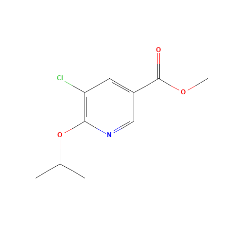 methyl 5-chloro-6-propan-2-yloxypyridine-3-carboxylate (CAS: 1258875-29-4) - Related Chemical Product
