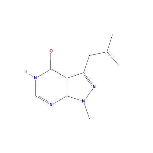 1-methyl-3-(2-methylpropyl)-2H-pyrazolo[3,4-d]pyrimidin-4-one (CAS: 1245643-15-5) - Related Chemical Product