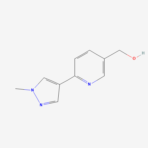 [6-(1-methylpyrazol-4-yl)pyridin-3-yl]methanol (CAS: 1314141-32-6) - Related Chemical Product
