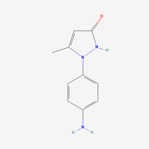 2-(4-aminophenyl)-3-methyl-1H-pyrazol-5-one (CAS: 114306-97-7) - Related Chemical Product