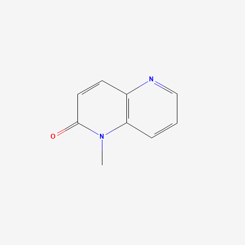 1-methyl-1,5-naphthyridin-2-one (CAS: 90417-09-7) - Chemical Structure and Molecular Formula 