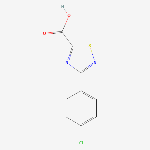 3-(4-chlorophenyl)-1,2,4-thiadiazole-5-carboxylic acid (CAS: 187999-26-4) - Related Chemical Product
