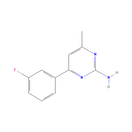 4-(3-fluorophenyl)-6-methylpyrimidin-2-amine (CAS: 199864-42-1) - Related Chemical Product