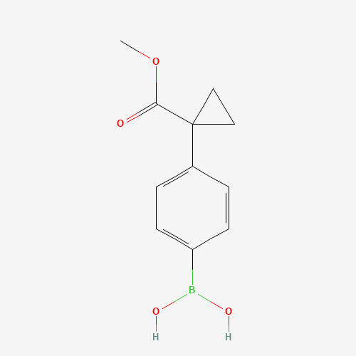 [4-(1-methoxycarbonylcyclopropyl)phenyl]boronic acid (CAS: 1217501-08-0) - Related Chemical Product