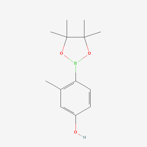 3-methyl-4-(4,4,5,5-tetramethyl-1,3,2-dioxaborolan-2-yl)phenol (CAS: 946427-03-8) - Related Chemical Product