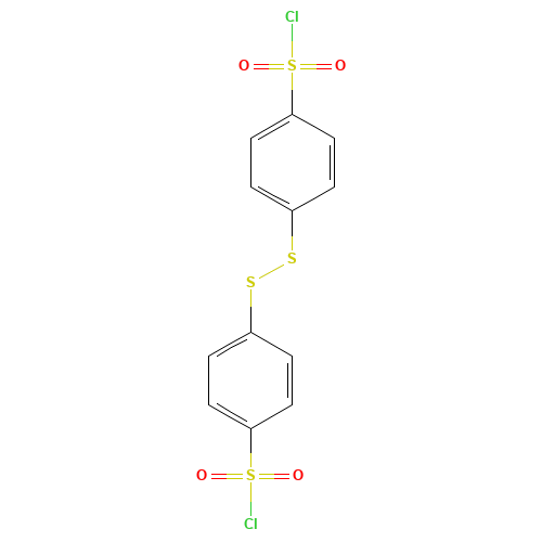 4-[(4-chlorosulfonylphenyl)disulfanyl]benzenesulfonyl chloride (CAS: 27738-91-6) - Related Chemical Product