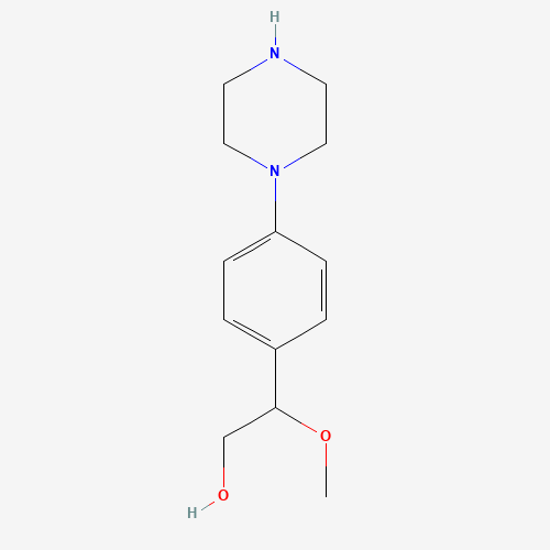 2-methoxy-2-(4-piperazin-1-ylphenyl)ethanol (CAS: 868244-70-6) - Related Chemical Product