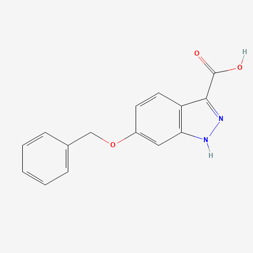 6-phenylmethoxy-1H-indazole-3-carboxylic acid (CAS: 865887-11-2) - Related Chemical Product