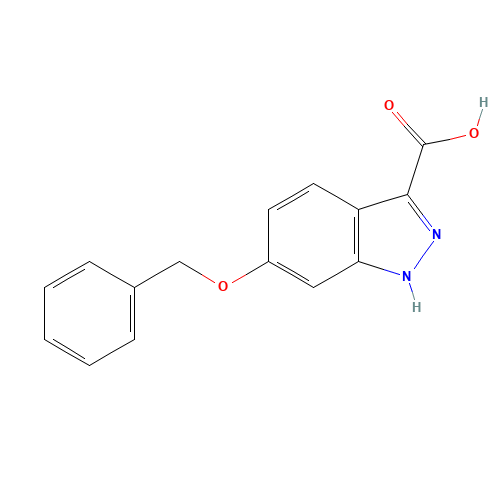 6-phenylmethoxy-1H-indazole-3-carboxylic acid (CAS: 865887-11-2) - Related Chemical Product