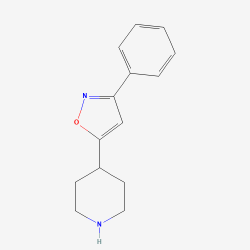 3-phenyl-5-piperidin-4-yl-1,2-oxazole (CAS: 737766-69-7) - Related Chemical Product