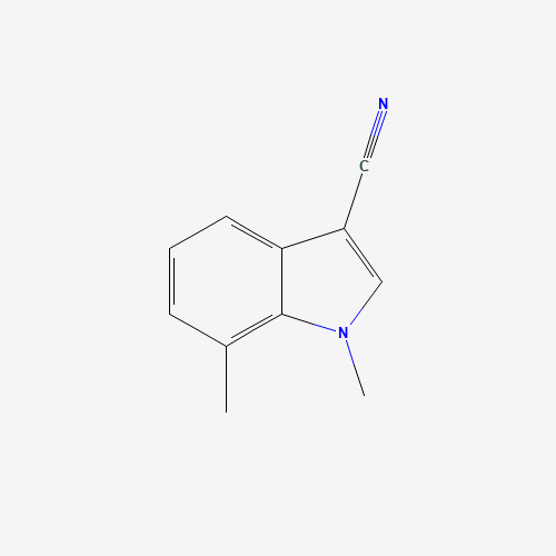 1,7-dimethylindole-3-carbonitrile (CAS: 125818-13-5) - Related Chemical Product