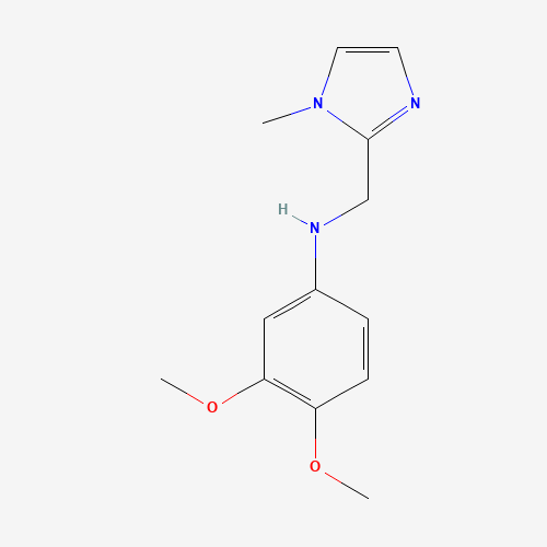 3,4-dimethoxy-N-[(1-methylimidazol-2-yl)methyl]aniline (CAS: 931399-67-6) - Related Chemical Product