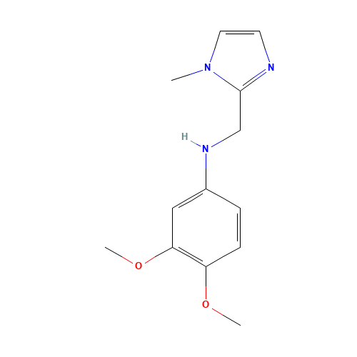 3,4-dimethoxy-N-[(1-methylimidazol-2-yl)methyl]aniline (CAS: 931399-67-6) - Related Chemical Product