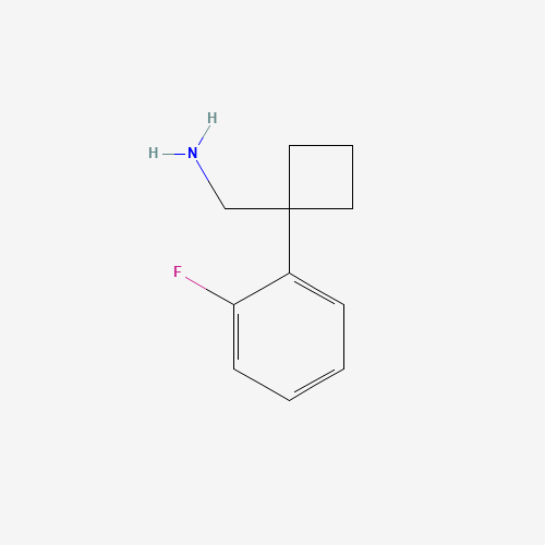 [1-(2-fluorophenyl)cyclobutyl]methanamine (CAS: 859164-47-9) - Related Chemical Product