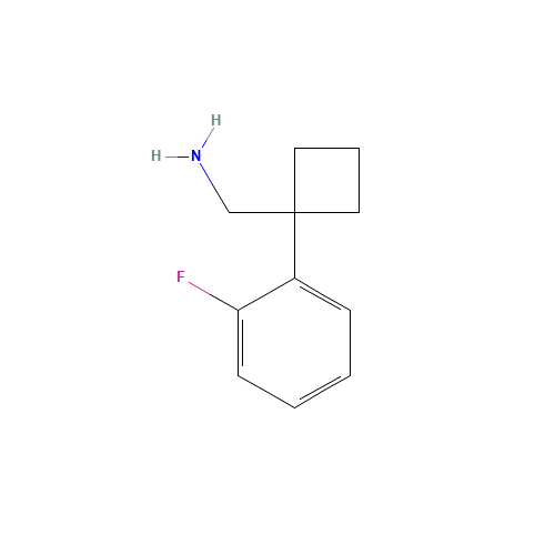 [1-(2-fluorophenyl)cyclobutyl]methanamine (CAS: 859164-47-9) - Related Chemical Product