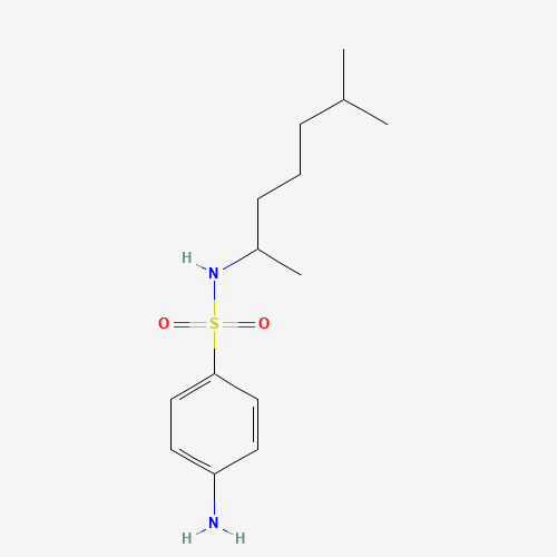 4-amino-N-(6-methylheptan-2-yl)benzenesulfonamide (CAS: 294885-69-1) - Related Chemical Product