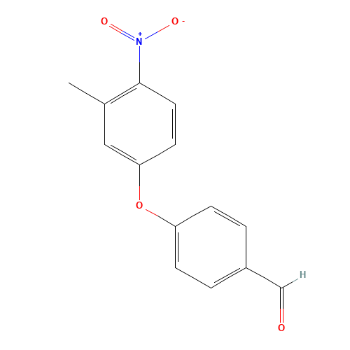 4-(3-methyl-4-nitrophenoxy)benzaldehyde (CAS: 934765-19-2) - Related Chemical Product