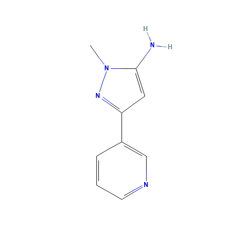 2-methyl-5-pyridin-3-ylpyrazol-3-amine (CAS: 287494-25-1) - Related Chemical Product