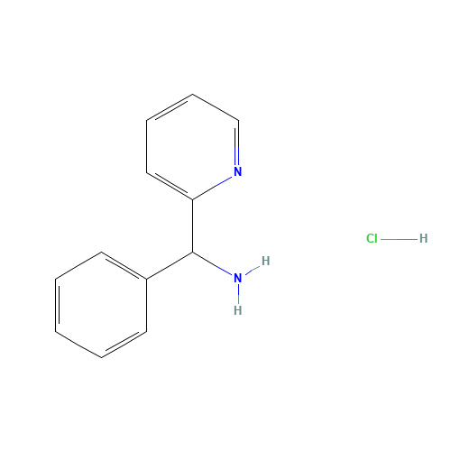 phenyl(pyridin-2-yl)methanamine;hydrochloride (CAS: 59575-91-6) - Related Chemical Product