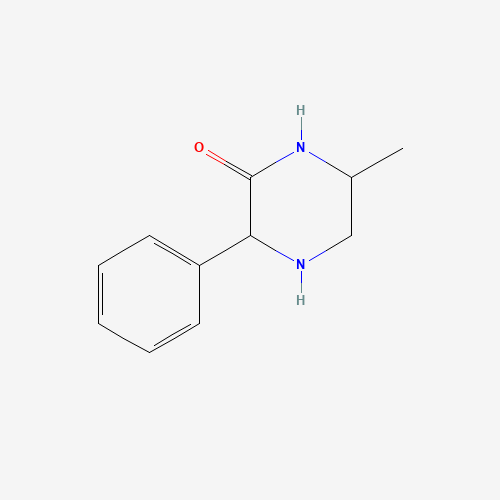 6-methyl-3-phenylpiperazin-2-one (CAS: 1246396-42-8) - Chemical Structure and Molecular Formula 