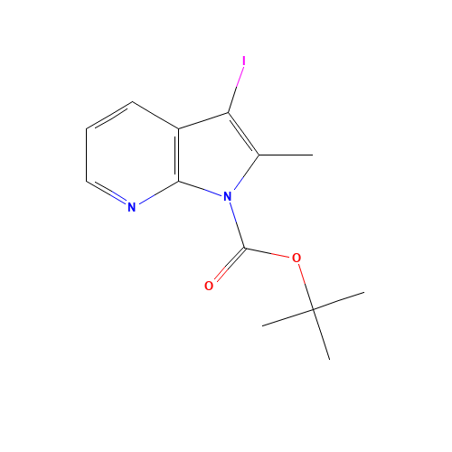 tert-butyl 3-iodo-2-methylpyrrolo[2,3-b]pyridine-1-carboxylate (CAS: 1316228-22-4) - Related Chemical Product
