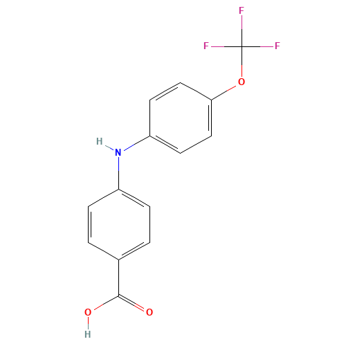 4-[4-(trifluoromethoxy)anilino]benzoic acid (CAS: 617245-21-3) - Related Chemical Product