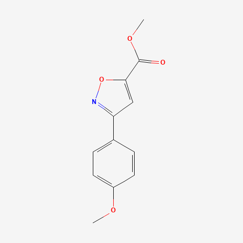 methyl 3-(4-methoxyphenyl)-1,2-oxazole-5-carboxylate (CAS: 330558-49-1) - Related Chemical Product