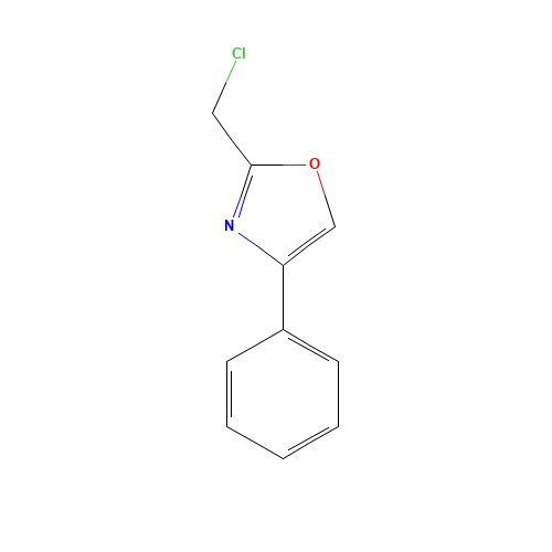 2-(chloromethyl)-4-phenyl-1,3-oxazole (CAS: 110704-37-5) - Related Chemical Product