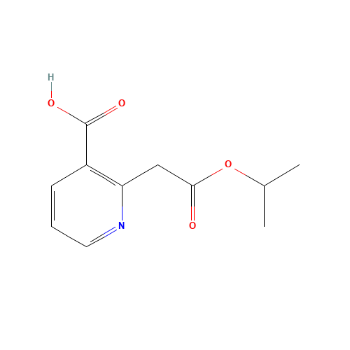 2-(2-oxo-2-propan-2-yloxyethyl)pyridine-3-carboxylic acid (CAS: 1345461-10-0) - Related Chemical Product
