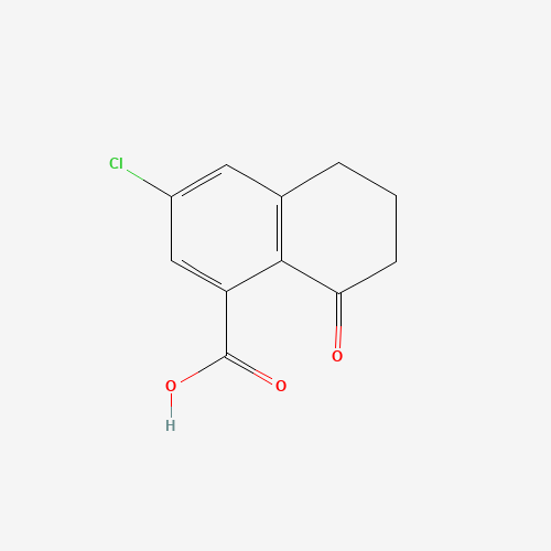 3-chloro-8-oxo-6,7-dihydro-5H-naphthalene-1-carboxylic acid (CAS: 1273658-56-2) - Related Chemical Product