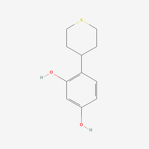 4-(thian-4-yl)benzene-1,3-diol (CAS: 1228321-02-5) - Related Chemical Product