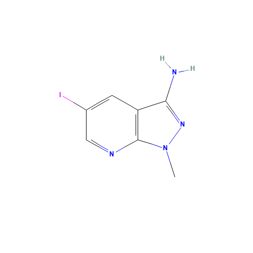 5-iodo-1-methylpyrazolo[3,4-b]pyridin-3-amine (CAS: 766515-35-9) - Related Chemical Product