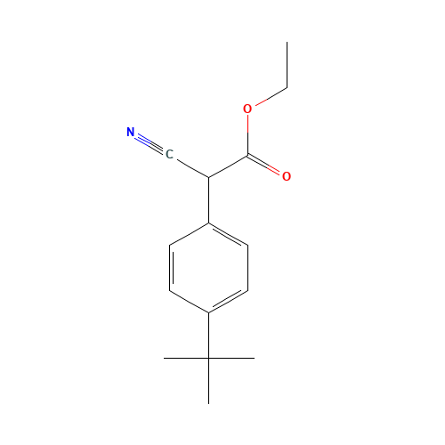 ethyl 2-(4-tert-butylphenyl)-2-cyanoacetate (CAS: 400882-48-6) - Related Chemical Product