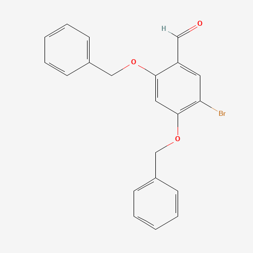 5-bromo-2,4-bis(phenylmethoxy)benzaldehyde (CAS: 898538-49-3) - Related Chemical Product