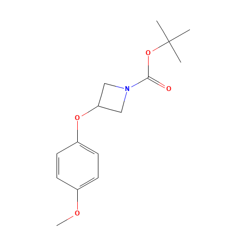 tert-butyl 3-(4-methoxyphenoxy)azetidine-1-carboxylate (CAS: 1332300-99-8) - Related Chemical Product