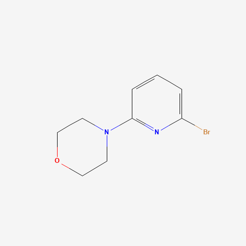 4-(6-bromopyridin-2-yl)morpholine (CAS: 332134-60-8) - Chemical Structure and Molecular Formula 