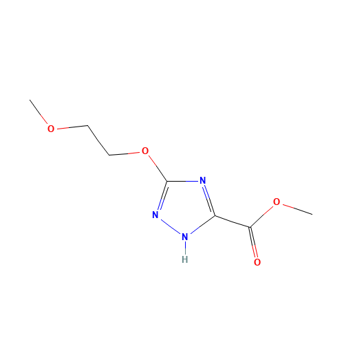 methyl 3-(2-methoxyethoxy)-1H-1,2,4-triazole-5-carboxylate (CAS: 1319257-85-6) - Related Chemical Product