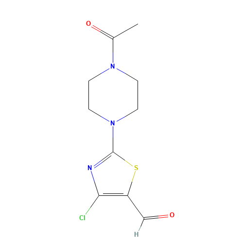 2-(4-acetylpiperazin-1-yl)-4-chloro-1,3-thiazole-5-carbaldehyde (CAS: 914348-66-6) - Related Chemical Product