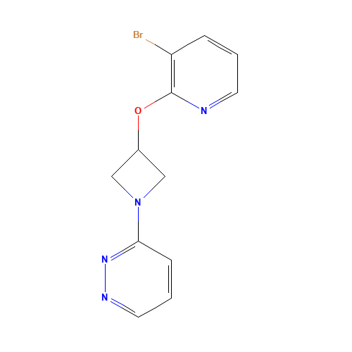 3-[3-(3-bromopyridin-2-yl)oxyazetidin-1-yl]pyridazine (CAS: 1350606-73-3) - Related Chemical Product
