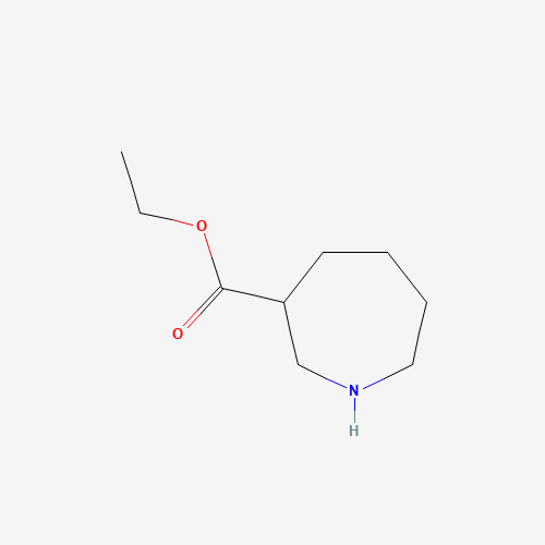 ethyl azepane-3-carboxylate (CAS: 193560-73-5) - Chemical Structure and Molecular Formula 